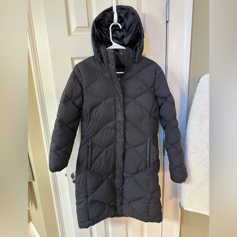 The North Face Black Puffer Coat Insulated Water-Resistant